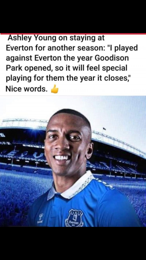 Ashley Young reason for staying at Everton